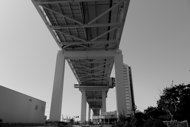 soku_02414.jpg :: 建築 建造物 橋 横浜ベイブリッジ 