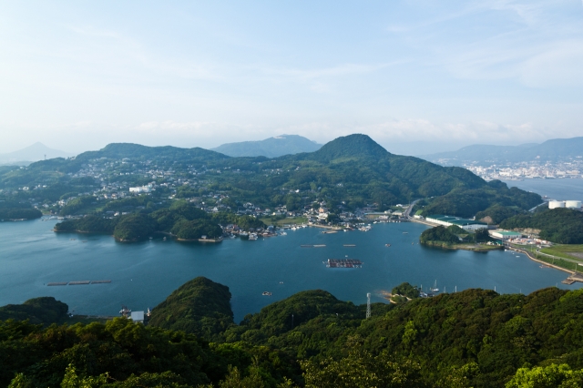 soku_02581.jpg :: 自然 風景 山 海 佐世保 展海峰 展望台 