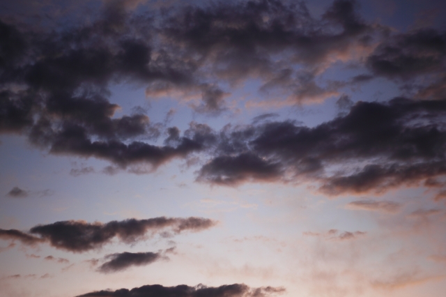 soku_02871.jpg :: 自然 風景 空 雲 夕日 夕焼け 日没 