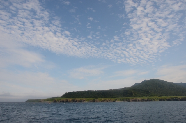 soku_04069.jpg :: 自然 風景 海 雲 空 知床岬 