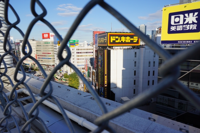 soku_06218.jpg :: 建築 建造物 街並み 都市の風景 繁華街 池袋 