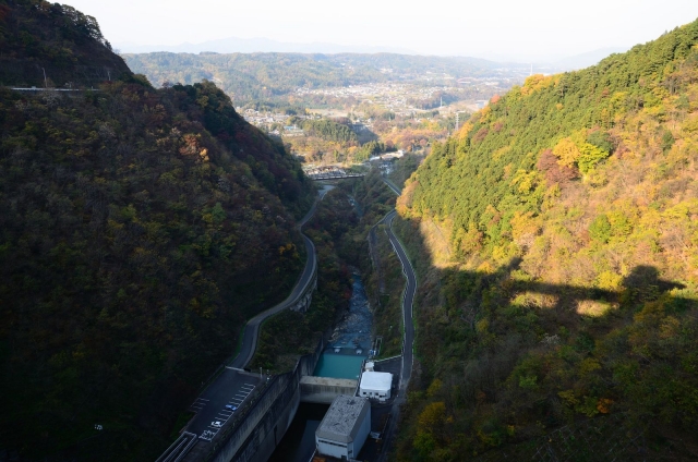 soku_06282.jpg :: 建築 建造物 ダム 浦山ダム 