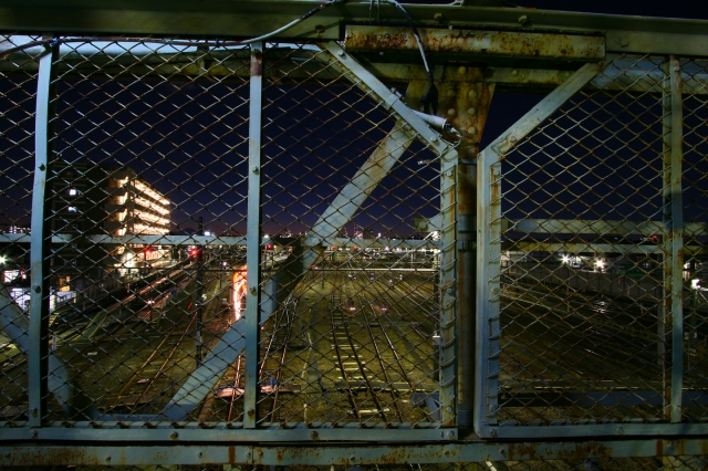 soku_06386.jpg :: 夜景 鉄分 三鷹跨線橋 (^_^) 