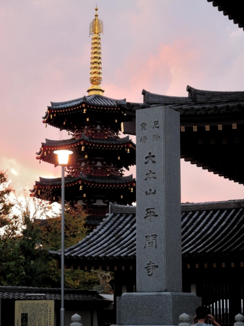 soku_06632.jpg :: 川崎大師 五重塔 建築 建造物 神社 仏閣 寺院 