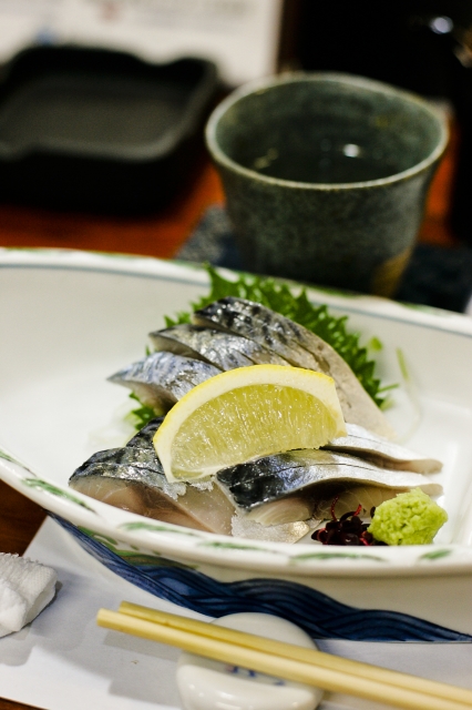 soku_06685.jpg :: 食べ物 和食 刺身 鯖 
