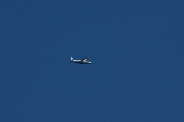 soku_07425.jpg :: 風景 自然 空 飛行機 新中央航空 