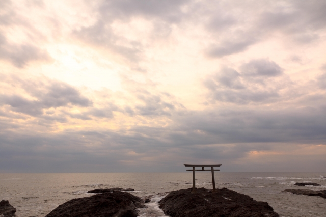 soku_07922.jpg :: 風景 自然 空 朝日 朝焼け 日の出 正月 元旦 初日の出 