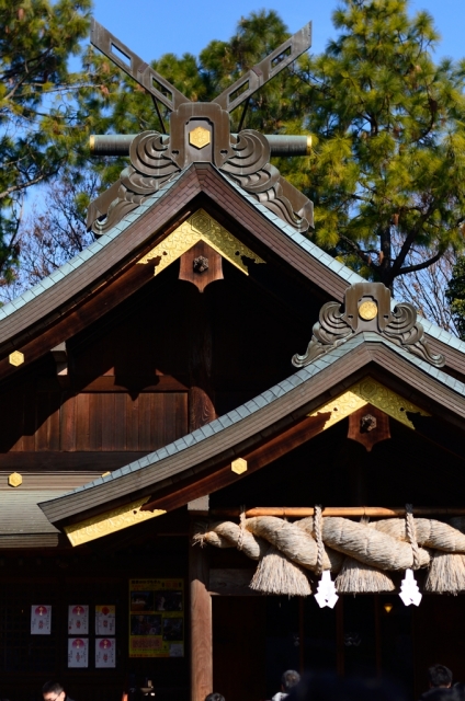 soku_07945.jpg :: 建築 建造物 街並み 神社 仏閣 初詣 