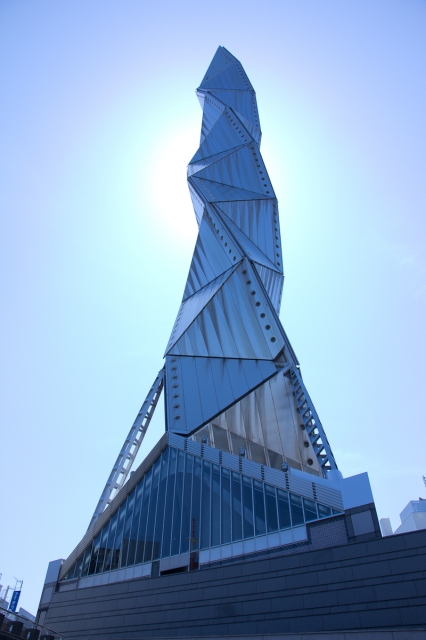 soku_08683.jpg :: 建築 建造物 塔 タワー 水戸タワー 水戸芸術館シンボルタワー 