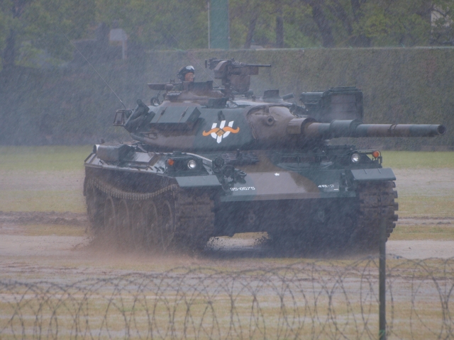 soku_08966.jpg :: 74式戦車 陸上自衛隊 模擬戦 