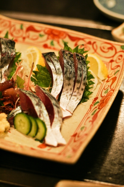soku_08970.jpg :: 鯖復活祈願 鯖 食べ物 和食 刺身 寿司 