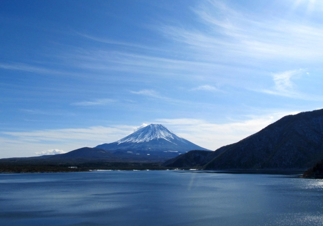 soku_09241.jpg :: 本栖湖 風景 自然 山 富士山 