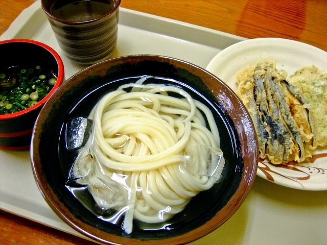 soku_09591.jpg :: 食べ物 麺類 うどん 天ぷらうどん 
