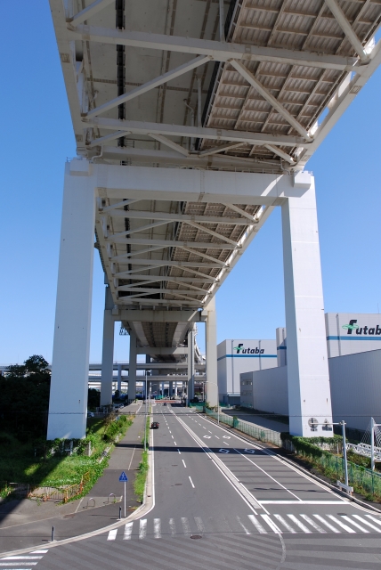 soku_09924.jpg :: 風景 街並み ランドマーク 橋 ベイブリッジ 