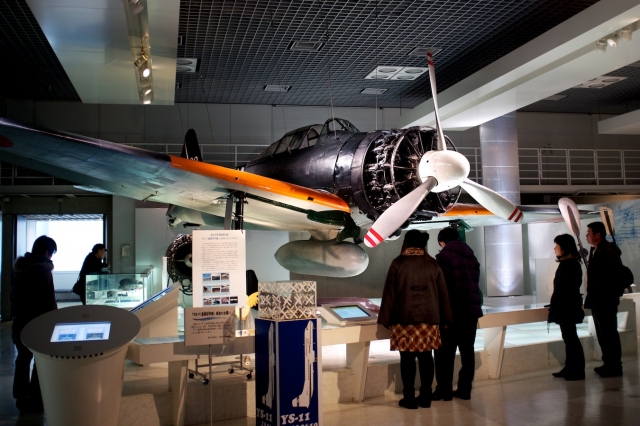 soku_10682.jpg :: 航空機 レシプロ機 ゼロ戦 国立科学博物館 