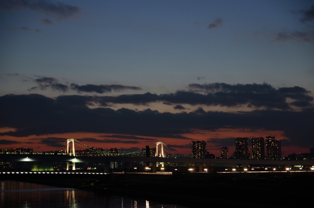 soku_10702.jpg :: 風景 街並み ランドマーク 橋 レインボーブリッジ 