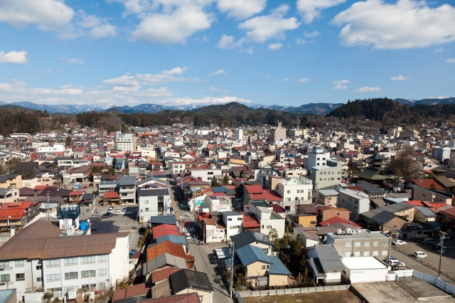 soku_13177.jpg :: 高山 風景 街並み 郊外の風景 