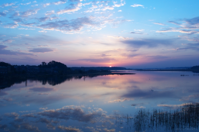 soku_15907.jpg :: 風景 自然 空 夕焼け 