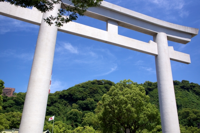 soku_16630.jpg :: 建築 建造物 神社 鳥居 