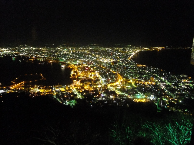 soku_17383.jpg :: 函館 風景 街並み 都市の風景 夜景 