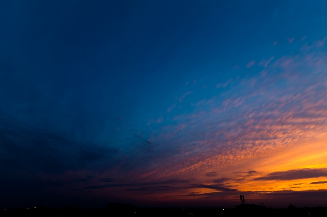 soku_17443.jpg :: 空 雲 夕焼け 