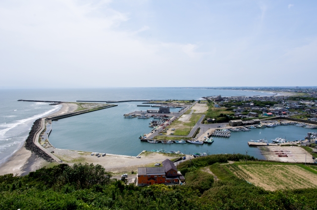 soku_18058.jpg :: 風景 街並み 郊外の風景 港町 