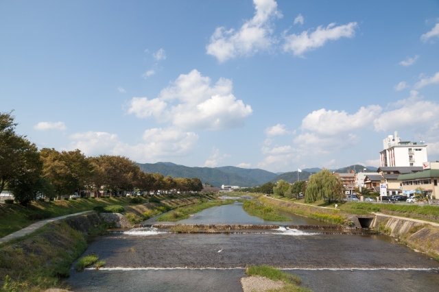 soku_18488.jpg :: 風景 自然 川 河川 堰 