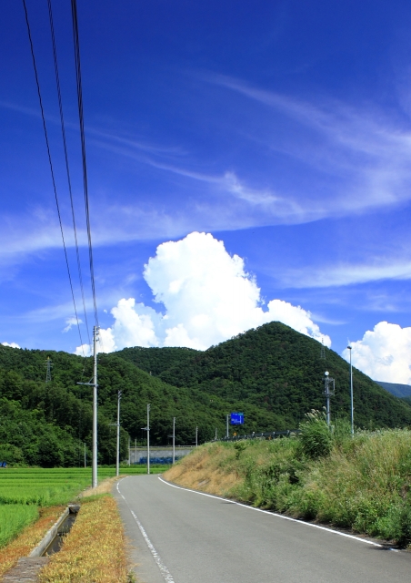 soku_19433.jpg :: 風景 自然 山 入道雲 