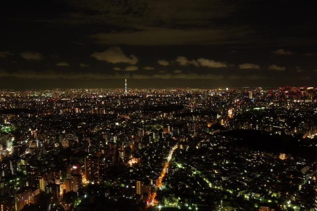 soku_19875.jpg :: 夜景 RX100 風景 街並み 都市の風景 