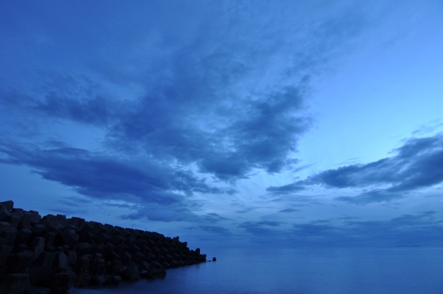 soku_20120.jpg :: 夕暮れ、空、海 