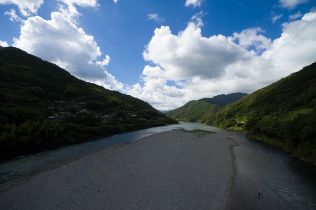 soku_20185.jpg :: 風景 自然 空 雲 川 