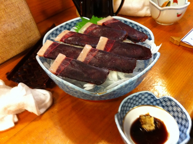 soku_20225.jpg :: 食べ物 和食 刺身 イルカベーコン 