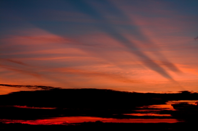 soku_20240.jpg :: 風景 自然 空 夕焼け 70mm 