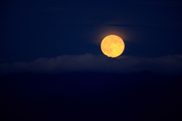 soku_20369.jpg :: 風景 自然 天体 月 満月 ﾌﾙﾌﾙﾌﾙﾑｰﾝ by Niigata 