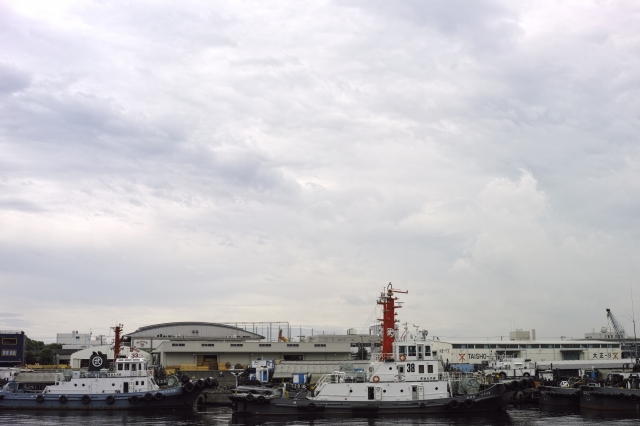 soku_20599.jpg :: 乗り物 交通 船 ボート タグボート 曳船 