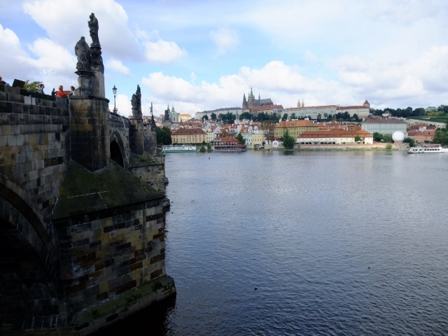 soku_21005.jpg :: プラハ カレル橋 プラハ城 風景 街並み 都市の風景 外国 