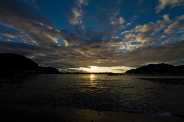 soku_21246.jpg :: 風景 自然 海 朝日 中土佐町久礼 