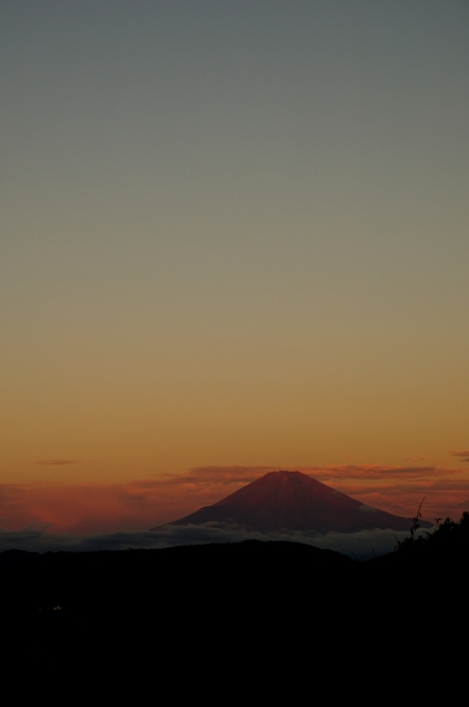 soku_21484.jpg :: 風景 自然 山 富士山 赤富士 