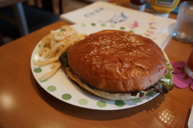 soku_21976.jpg :: 食べ物 ジャンクフード ハンバーガー 