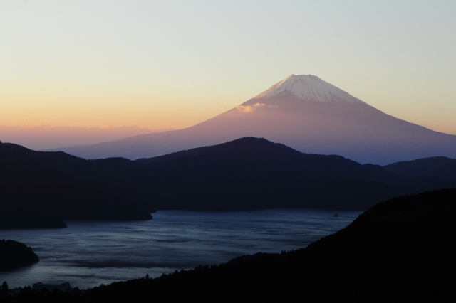 soku_22047.jpg :: 風景 自然 山 富士山 芦ノ湖 