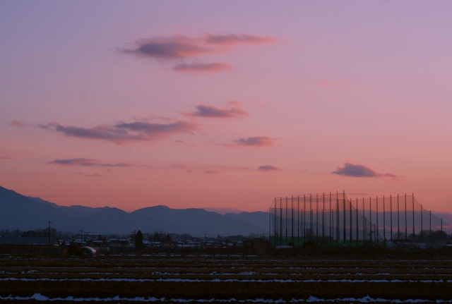 soku_22093.jpg :: 風景 自然 空 夕焼け 