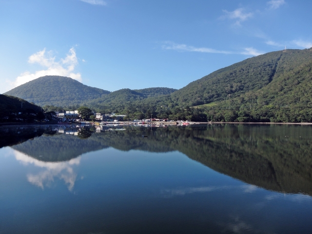 soku_22191.jpg :: PowerShotS95 風景 自然 水分 コンデジ埼玉 lock 沼 大沼 日本百景 赤城山 