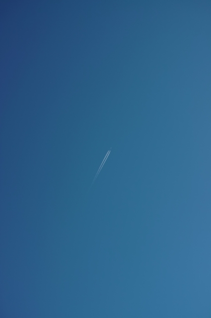 soku_22404.jpg :: 風景 自然 空 飛行機雲 