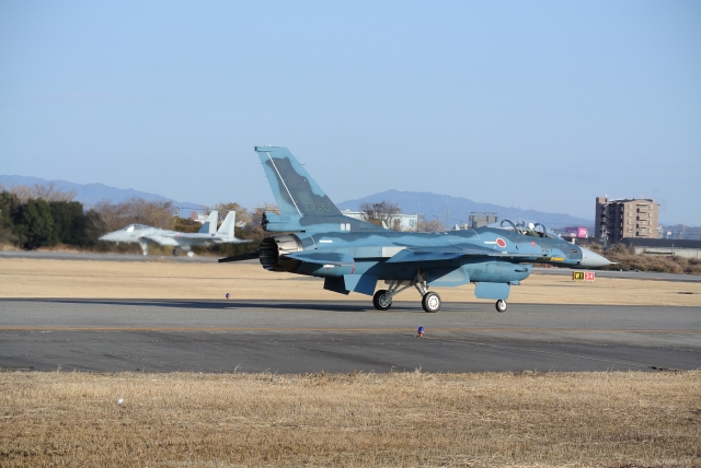 soku_23706.jpg :: 乗り物 交通 航空機 飛行機 軍用機 支援戦闘機 F.2A 