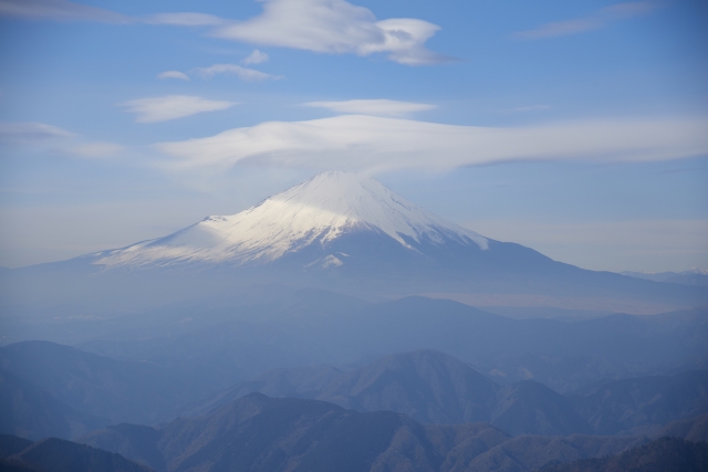 soku_23759.jpg :: 風景 自然 山 富士山 空 雲 雪 