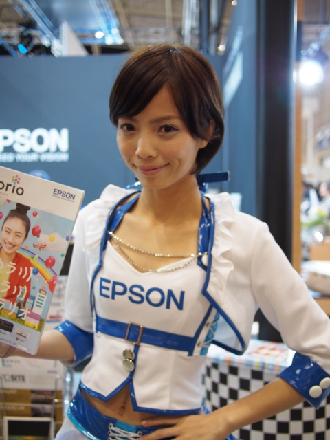 soku_24184.jpg :: 2013 CP+ 人物 女性 コンパニオン モデル EPSON 
