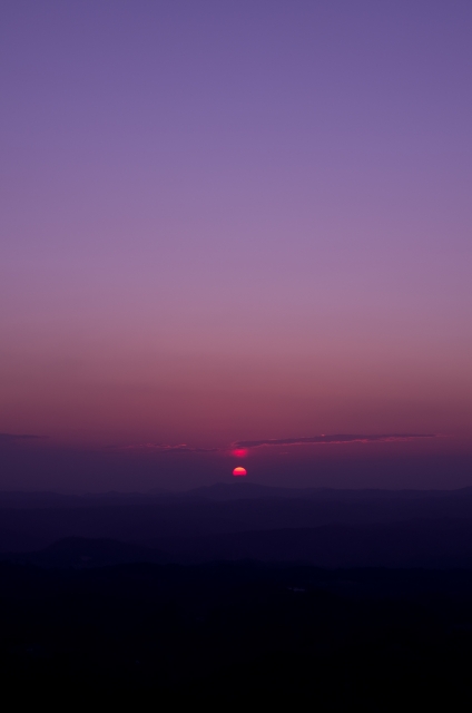 soku_24725.jpg :: 風景 自然 空 朝日 朝焼け 日の出 