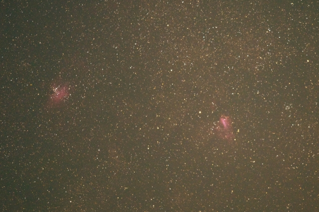 soku_26561.jpg :: 風景 自然 天体 星雲 オメガ星雲(M17) わし星雲(M16) 
