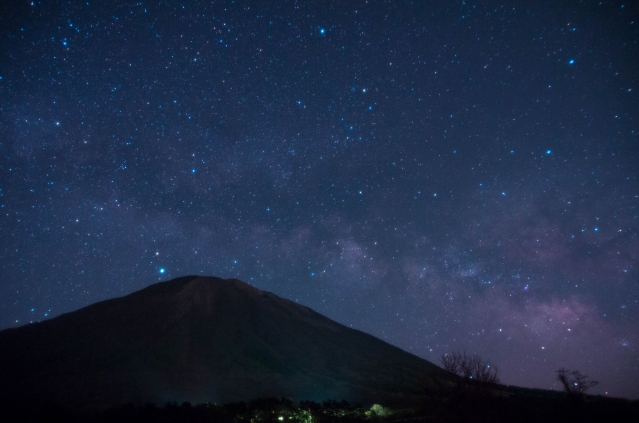 soku_26599.jpg :: 風景 自然 山 大山 星景 