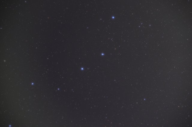 soku_27002.jpg :: 風景 自然 天体 星空 星野 北斗七星の一部 アルコル 死兆星 